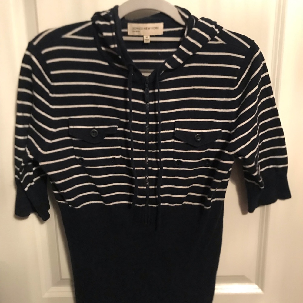 Jones New York Sport zip up top